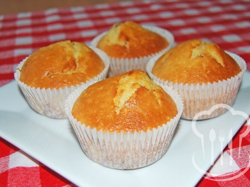 Muffiny - s kyslou smotanou