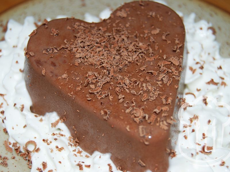Panna cotta - čokoládová